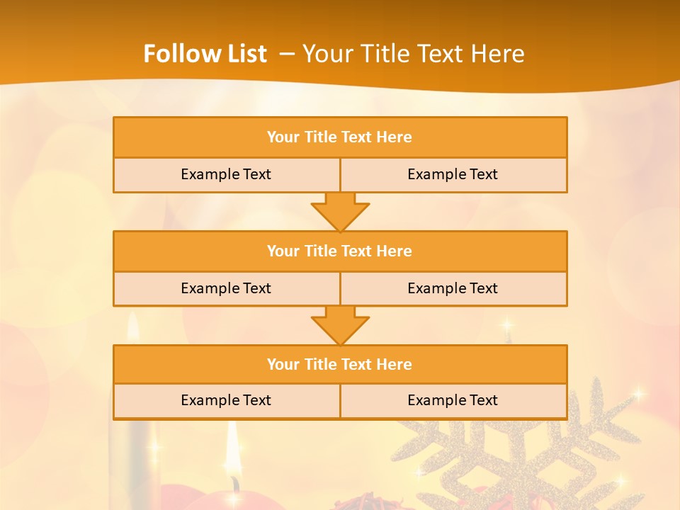Golden Celebration Greeting PowerPoint Template