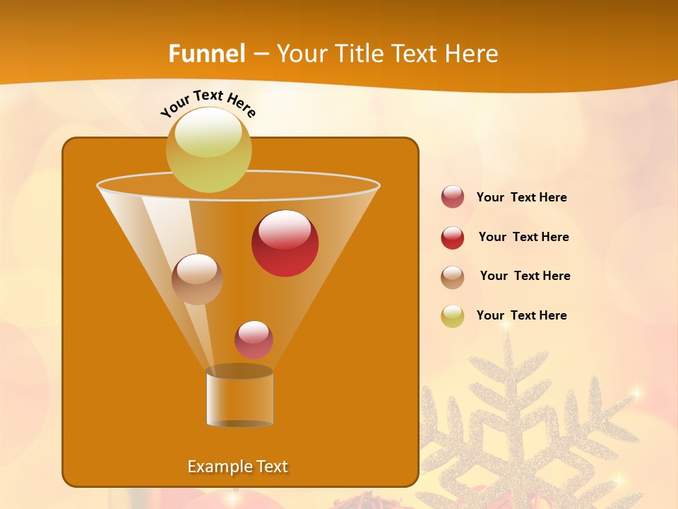 Golden Celebration Greeting PowerPoint Template