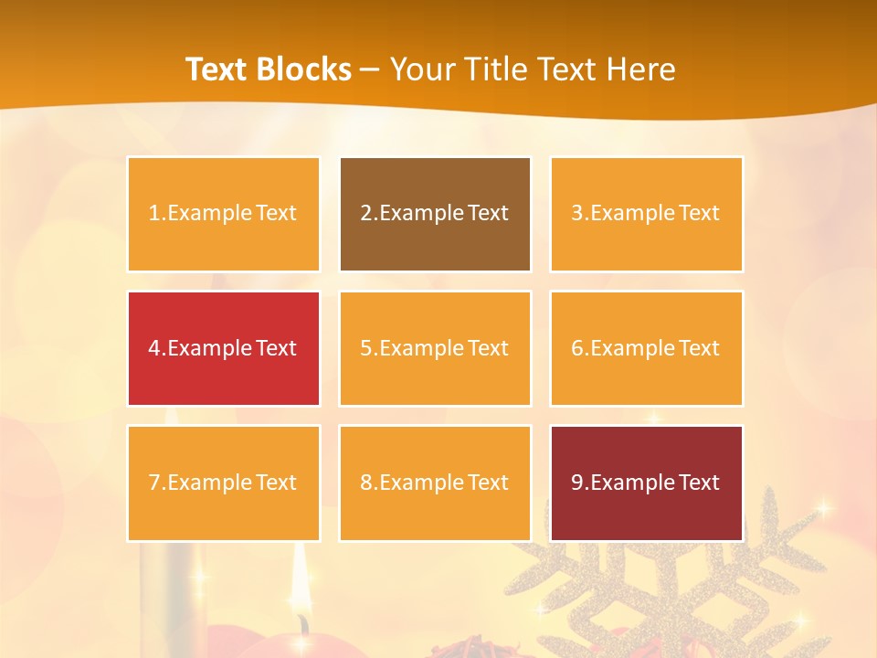 Golden Celebration Greeting PowerPoint Template