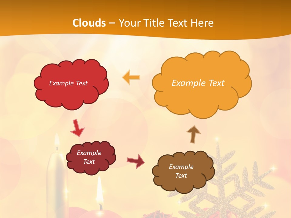 Golden Celebration Greeting PowerPoint Template