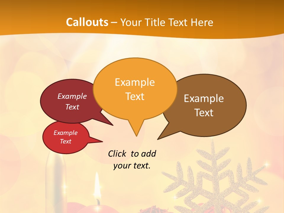 Golden Celebration Greeting PowerPoint Template