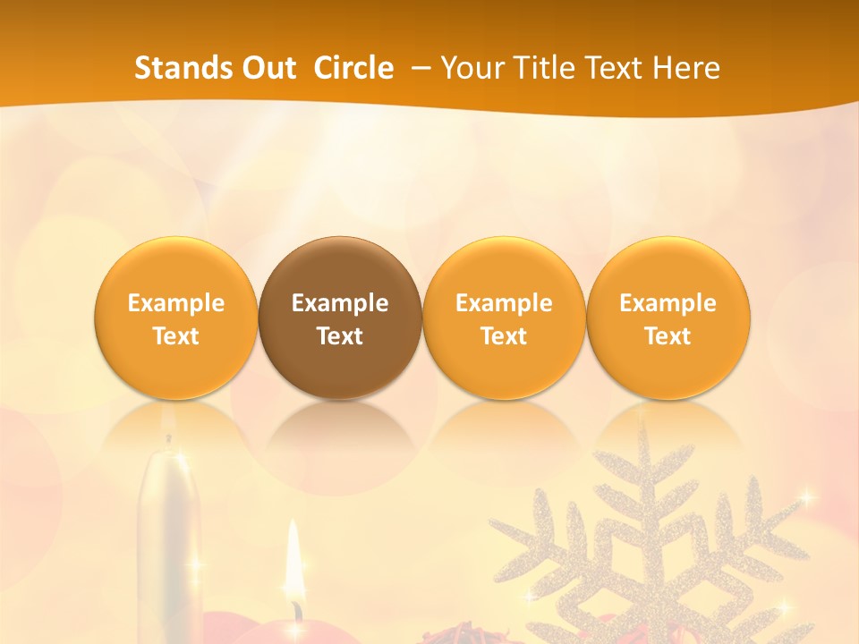 Golden Celebration Greeting PowerPoint Template