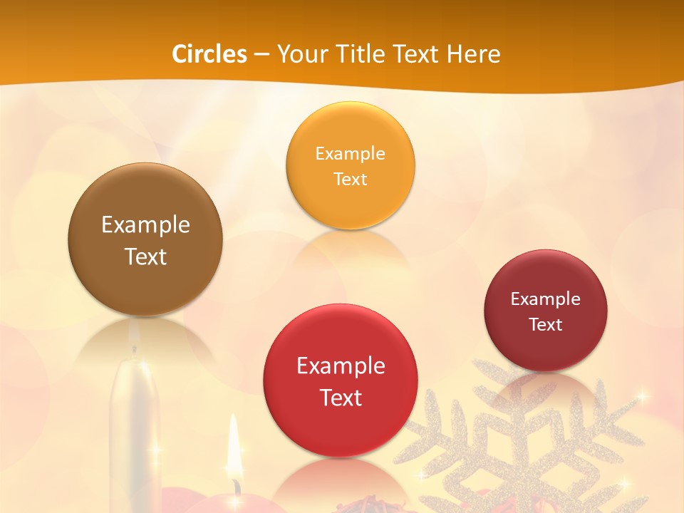 Golden Celebration Greeting PowerPoint Template