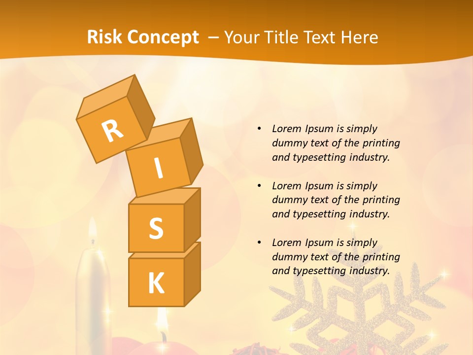 Golden Celebration Greeting PowerPoint Template