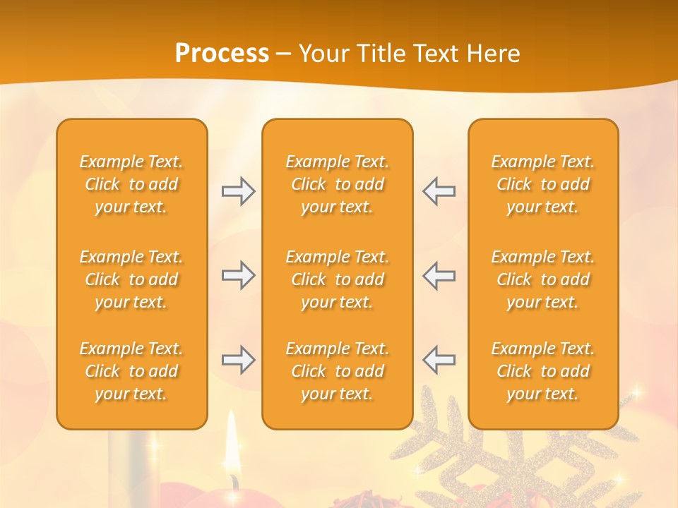 Golden Celebration Greeting PowerPoint Template