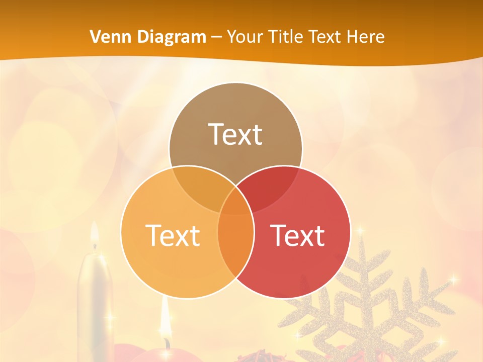 Golden Celebration Greeting PowerPoint Template