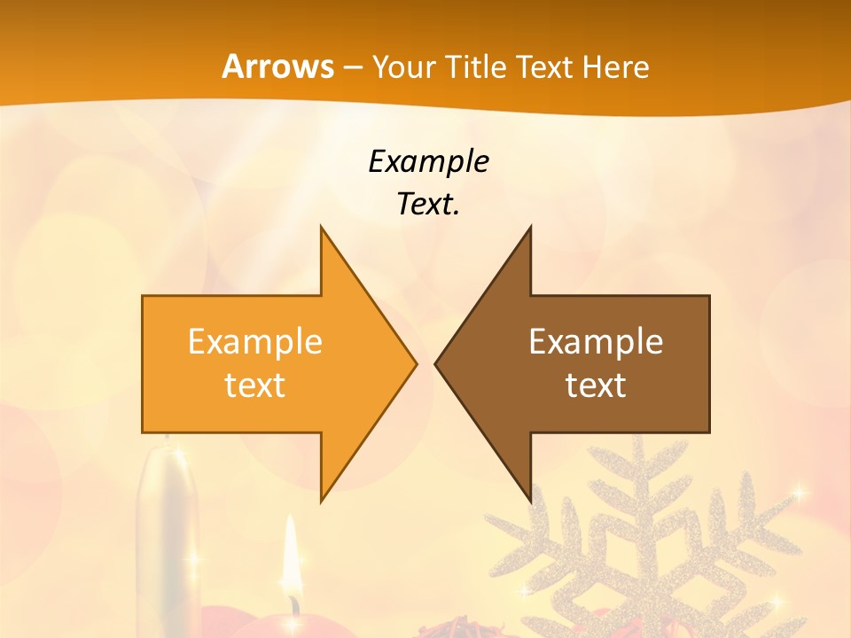 Golden Celebration Greeting PowerPoint Template