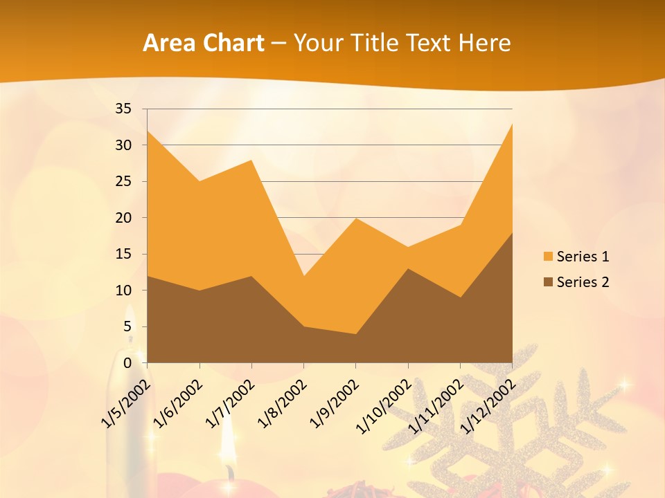 Golden Celebration Greeting PowerPoint Template