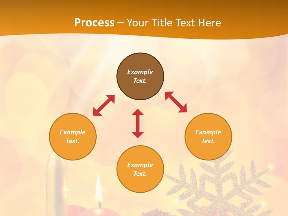Golden Celebration Greeting PowerPoint Template