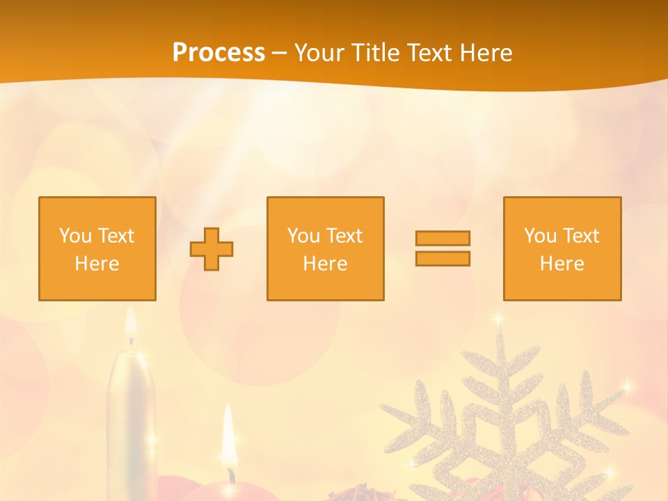 Golden Celebration Greeting PowerPoint Template