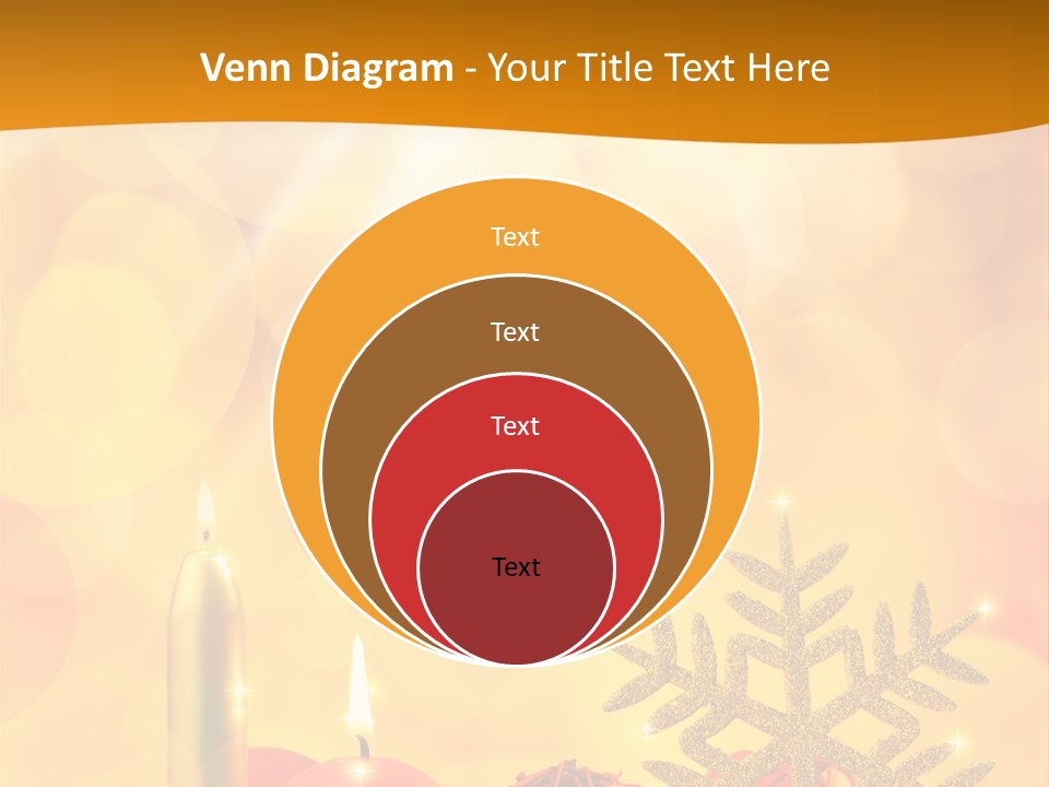 Golden Celebration Greeting PowerPoint Template