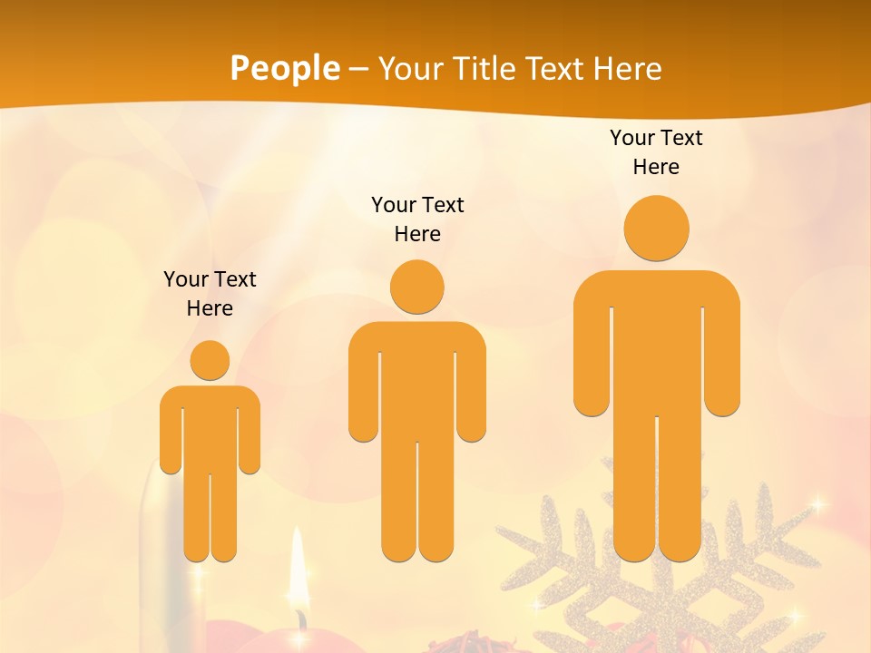 Golden Celebration Greeting PowerPoint Template