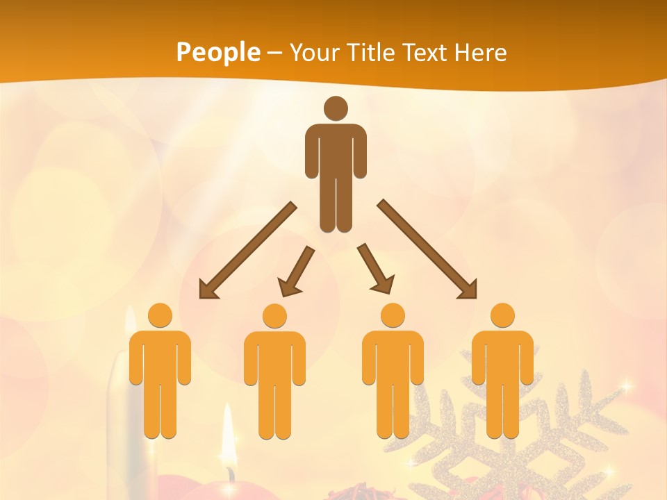 Golden Celebration Greeting PowerPoint Template