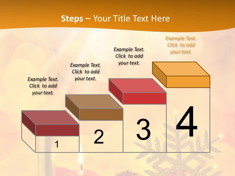 Golden Celebration Greeting PowerPoint Template