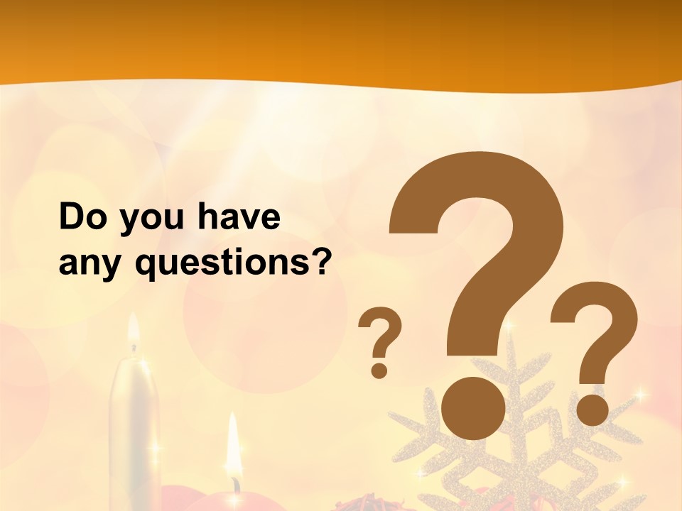 Golden Celebration Greeting PowerPoint Template