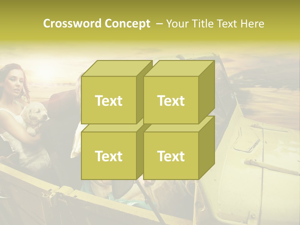 Girl Cheerful Lifestyles PowerPoint Template