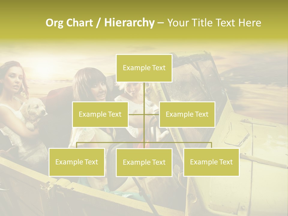 Girl Cheerful Lifestyles PowerPoint Template