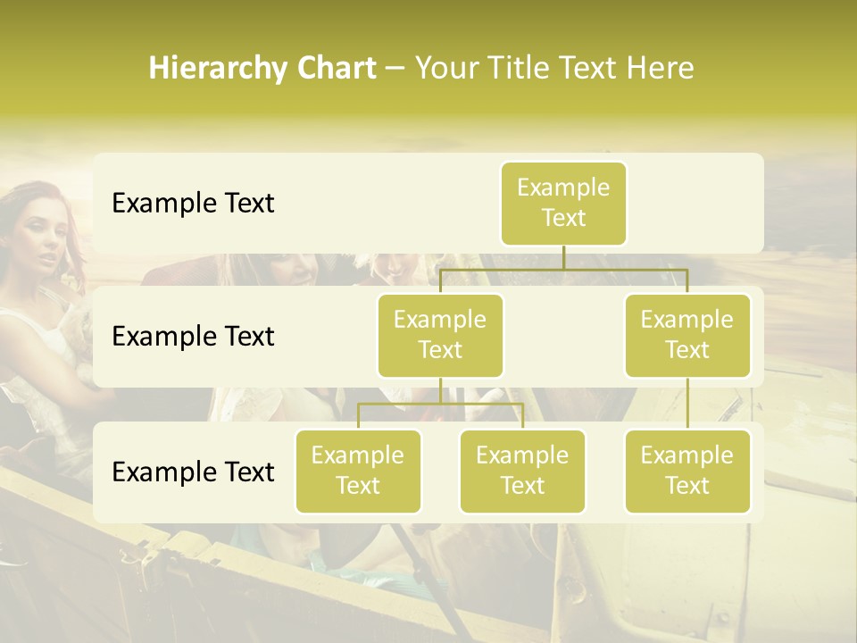 Girl Cheerful Lifestyles PowerPoint Template