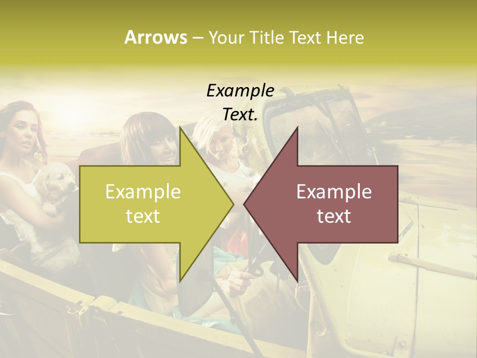 Girl Cheerful Lifestyles PowerPoint Template