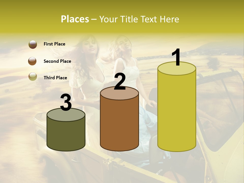 Dog Young Happy PowerPoint Template