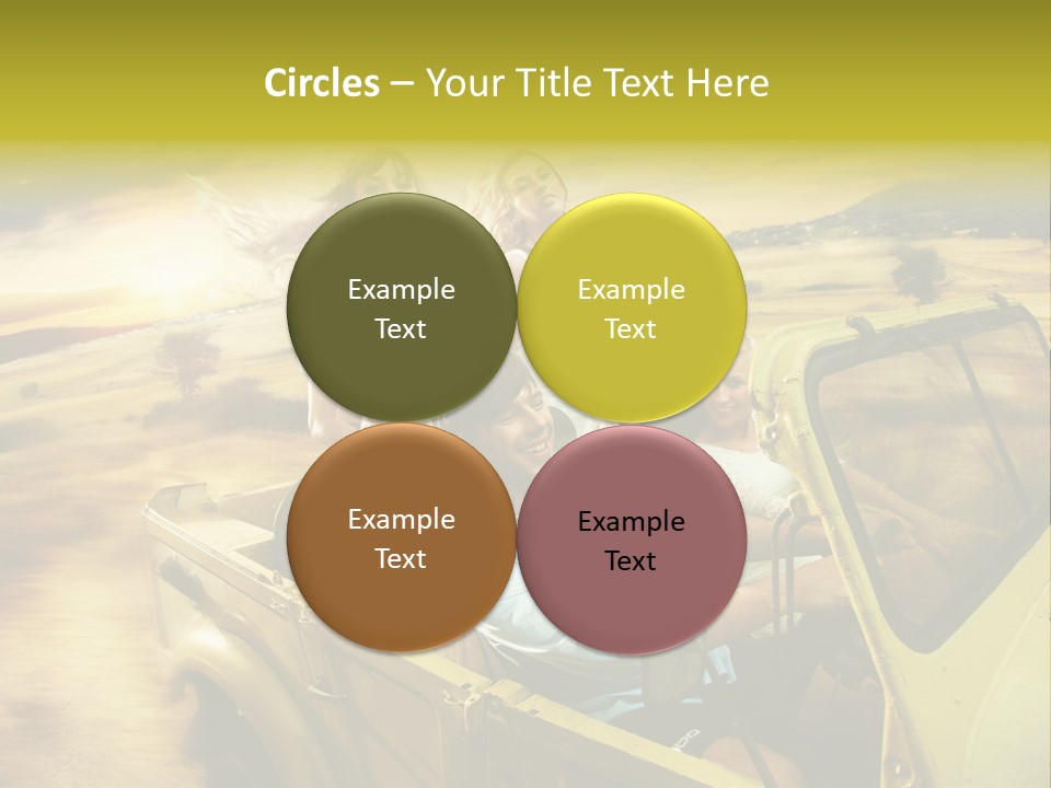 Dog Young Happy PowerPoint Template