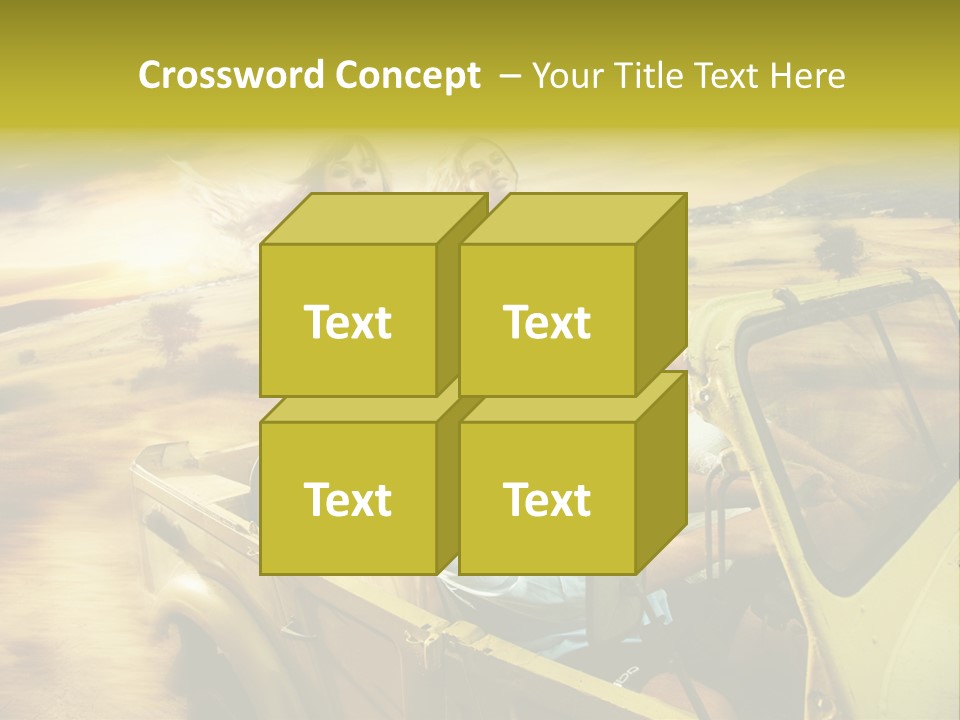 Dog Young Happy PowerPoint Template