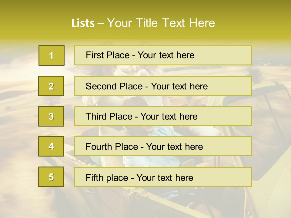 Dog Young Happy PowerPoint Template