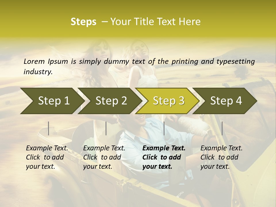 Dog Young Happy PowerPoint Template