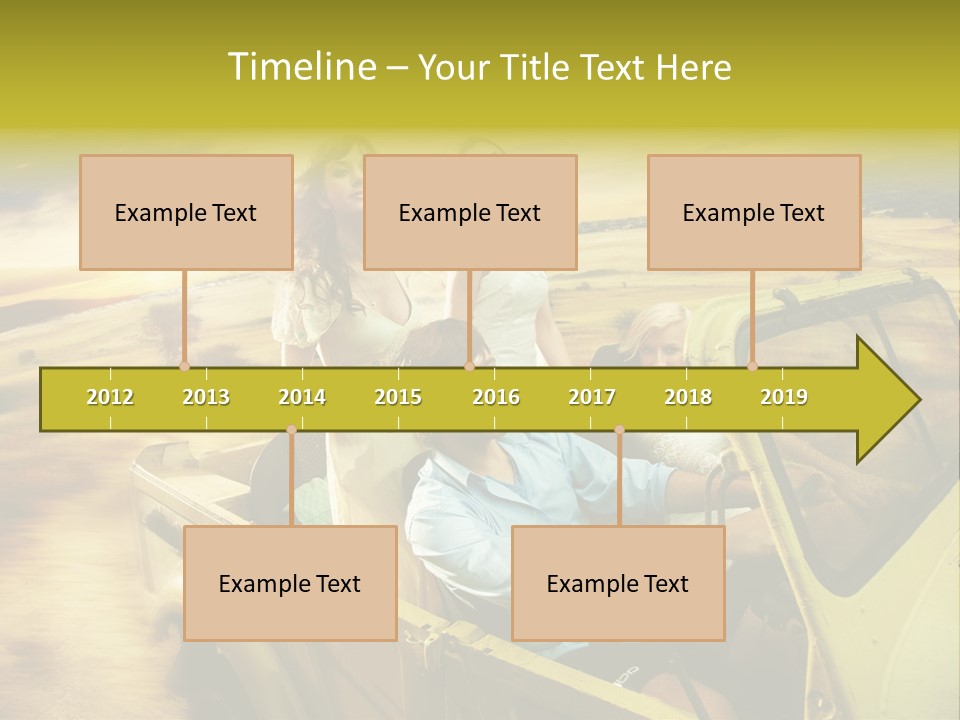 Dog Young Happy PowerPoint Template