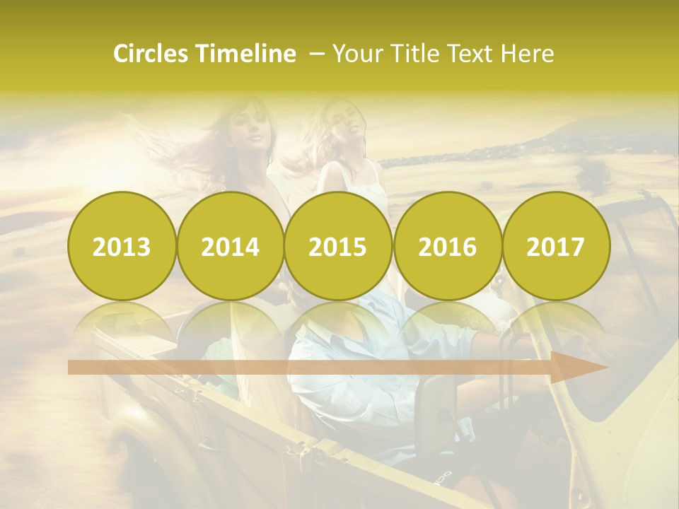 Dog Young Happy PowerPoint Template