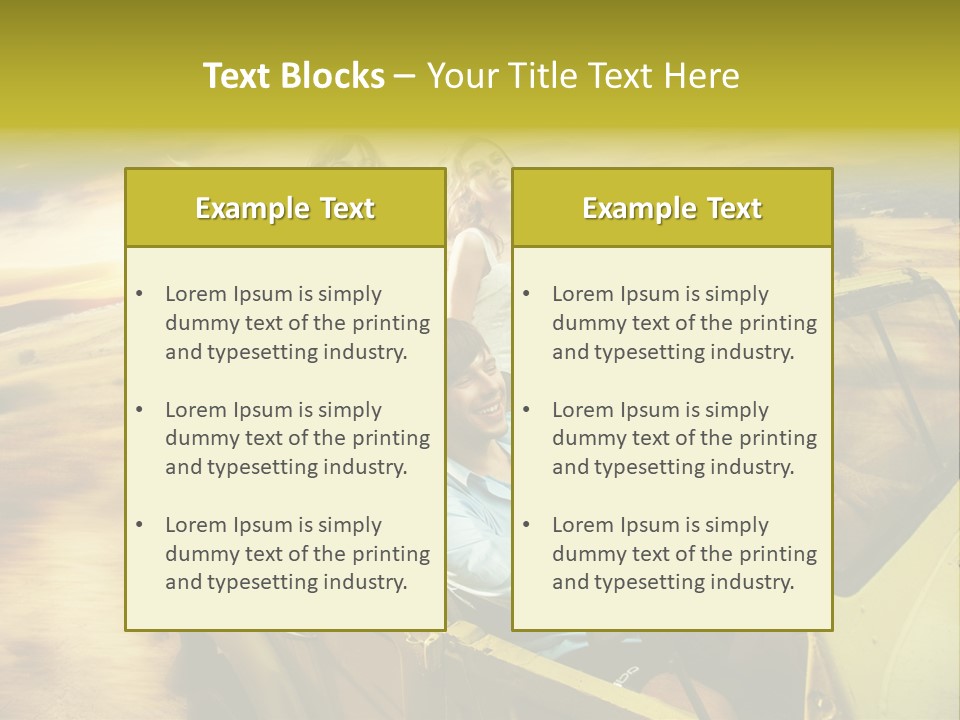 Dog Young Happy PowerPoint Template