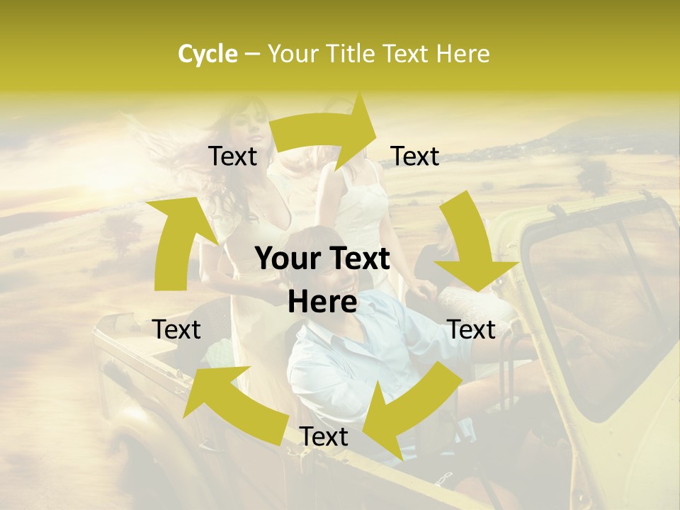 Dog Young Happy PowerPoint Template