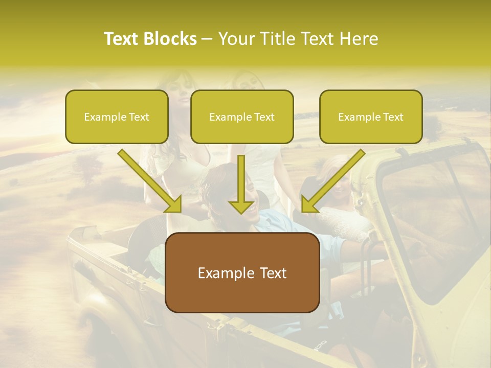 Dog Young Happy PowerPoint Template