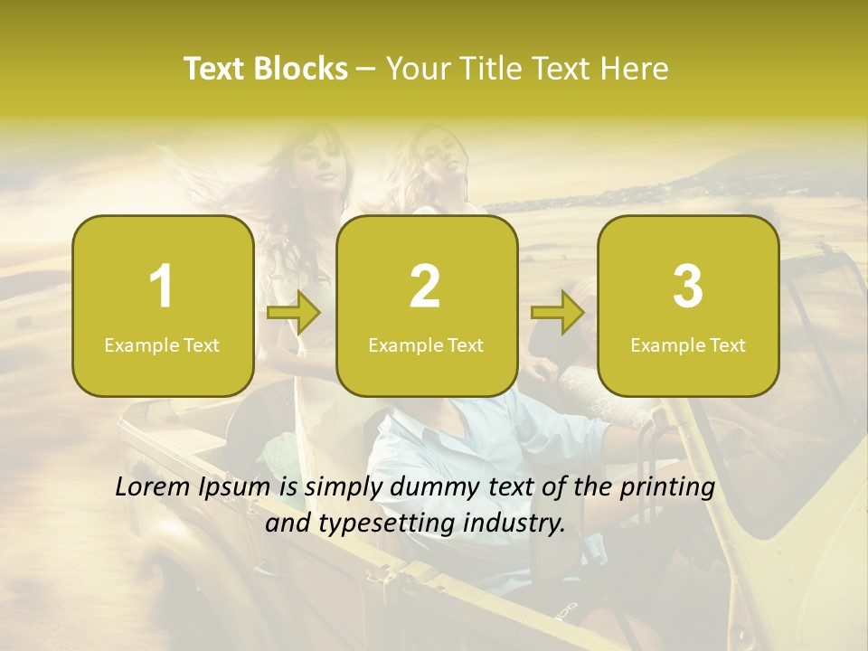 Dog Young Happy PowerPoint Template