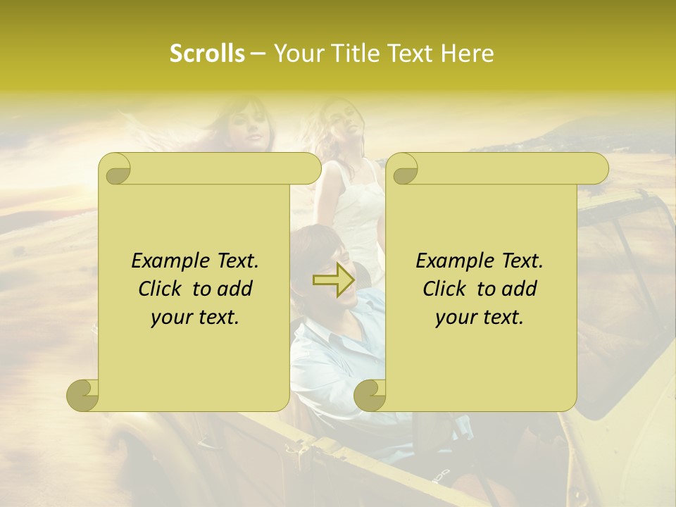 Dog Young Happy PowerPoint Template