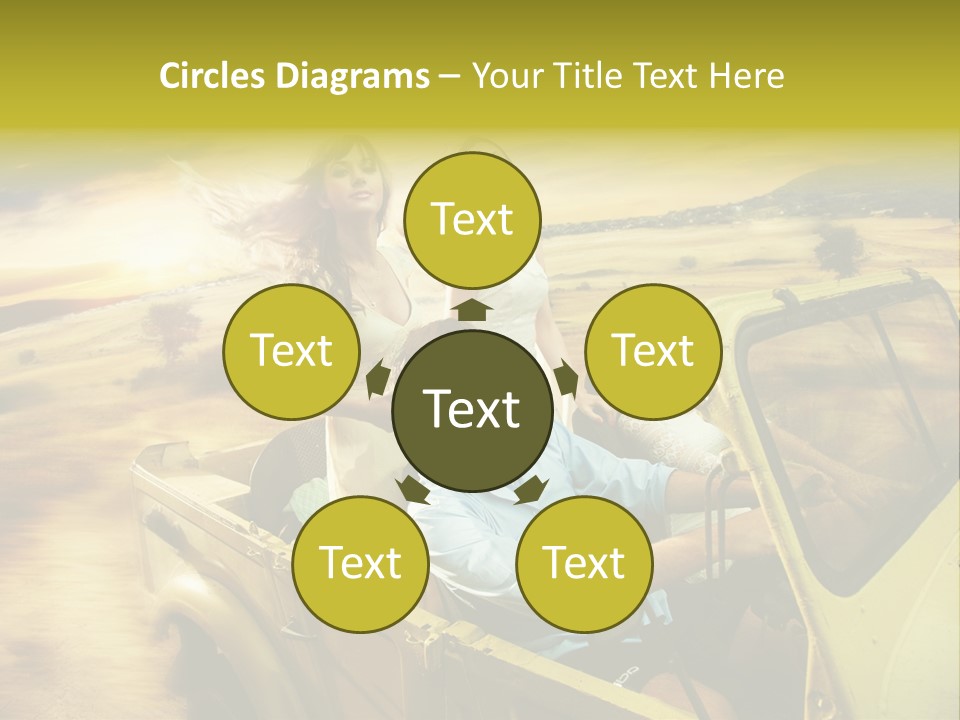 Dog Young Happy PowerPoint Template