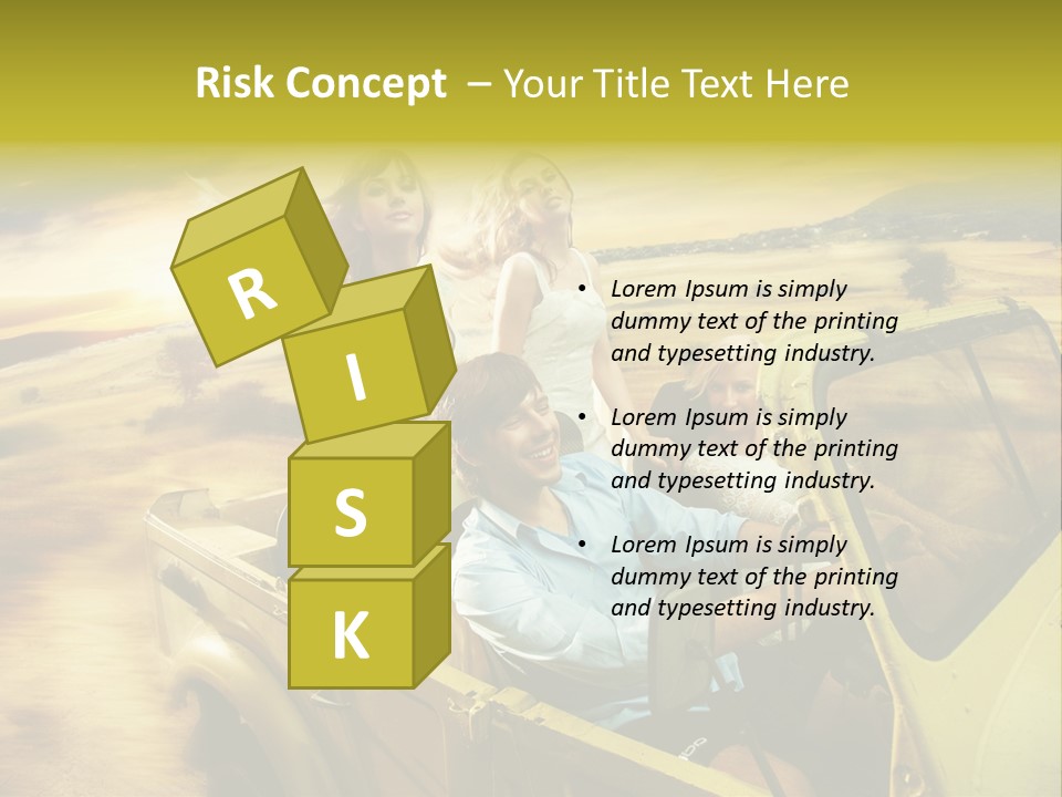 Dog Young Happy PowerPoint Template