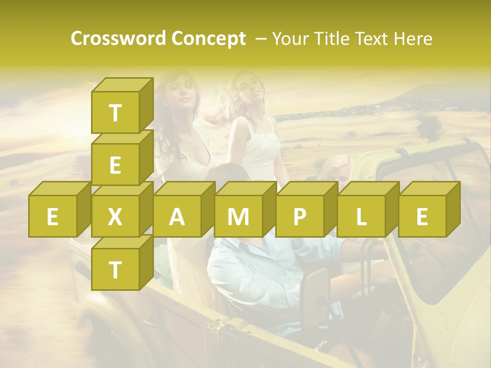 Dog Young Happy PowerPoint Template