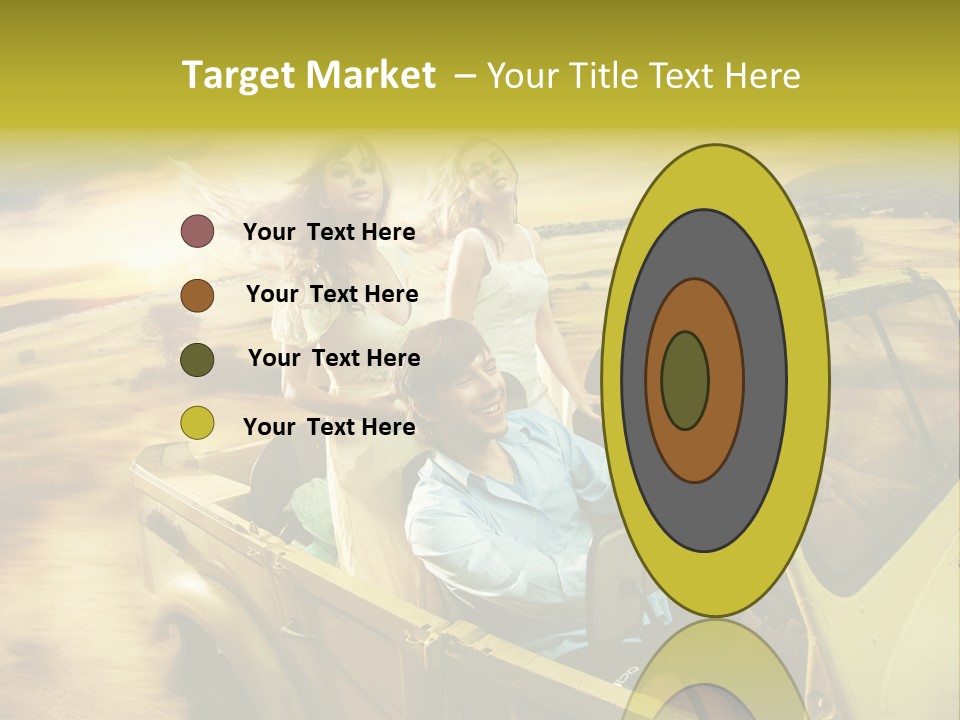 Dog Young Happy PowerPoint Template