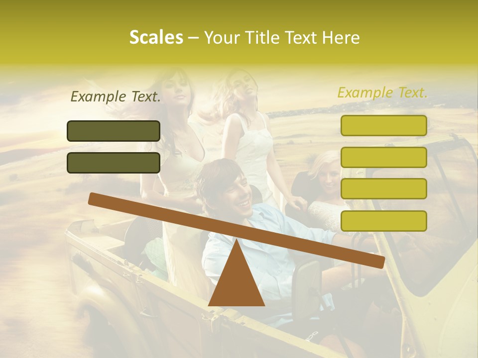 Dog Young Happy PowerPoint Template