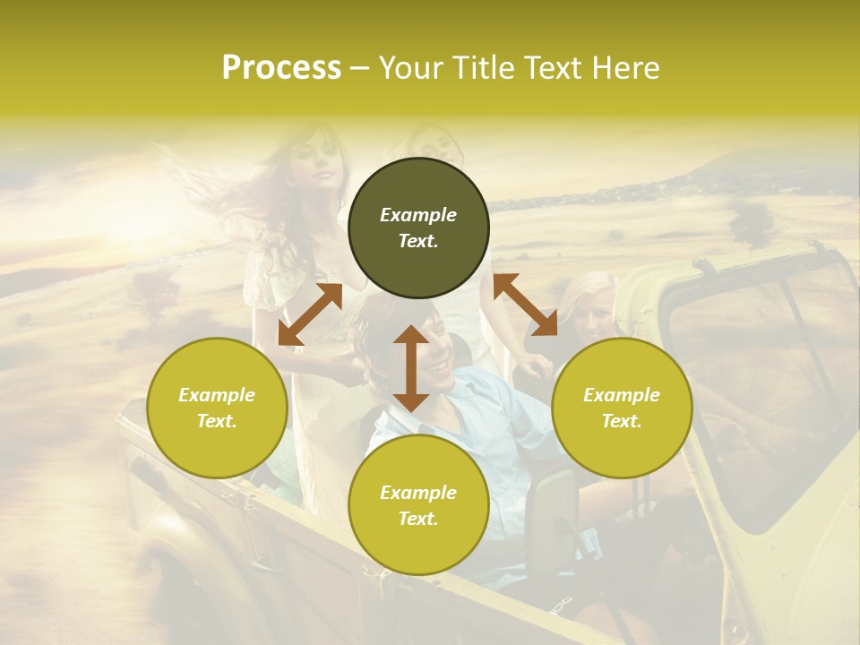 Dog Young Happy PowerPoint Template