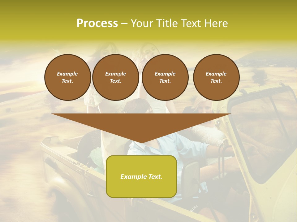 Dog Young Happy PowerPoint Template