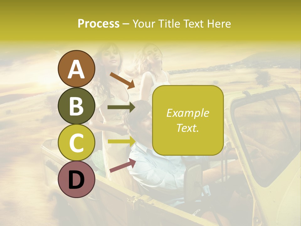 Dog Young Happy PowerPoint Template