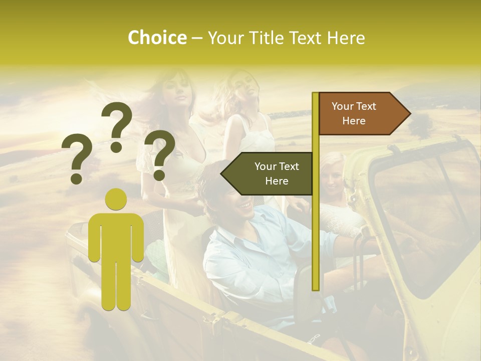 Dog Young Happy PowerPoint Template