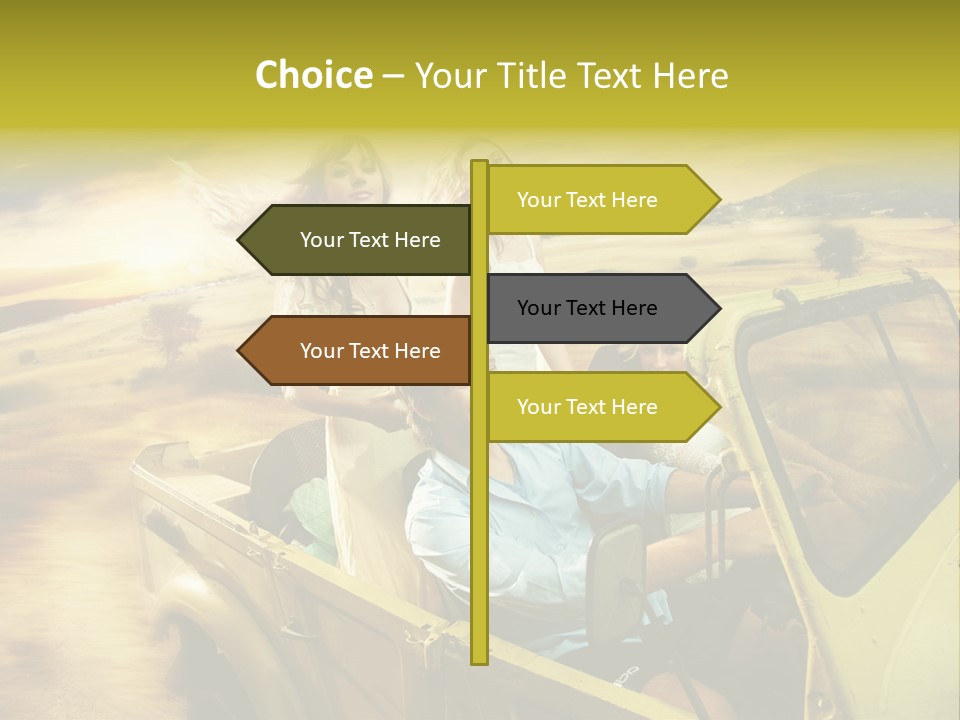 Dog Young Happy PowerPoint Template