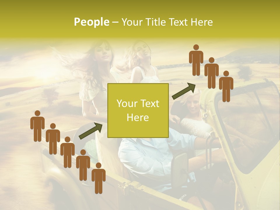 Dog Young Happy PowerPoint Template