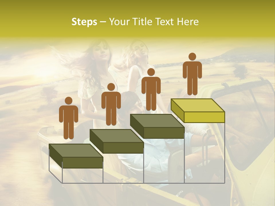 Dog Young Happy PowerPoint Template