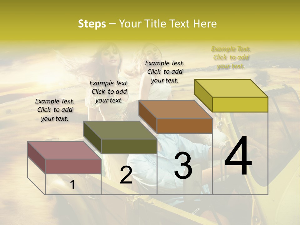 Dog Young Happy PowerPoint Template