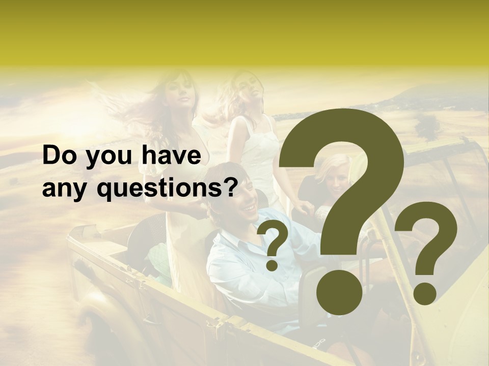 Dog Young Happy PowerPoint Template