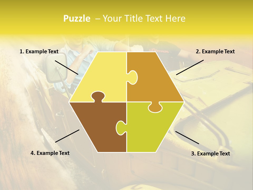 Convertible Old Man PowerPoint Template